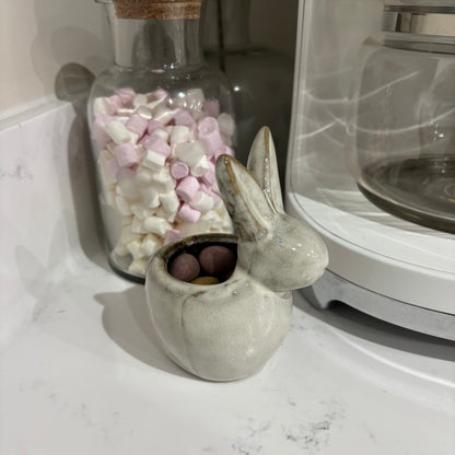 Ceramic Rabbit Tea Light Holder