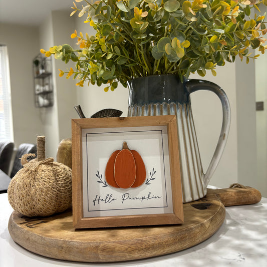 Knitted pumpkins - 3 colours