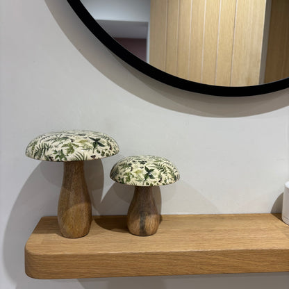 Fern Print mushroom - 2 sizes