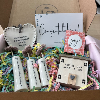 New Home Gift Box welcome to our home