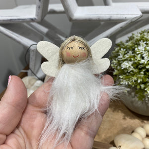 Belle our little Fluffy Fabric Angel