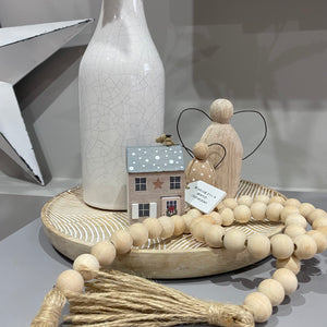 Merry Christmas Little Wooden House