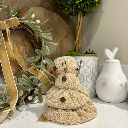 Small melting snowman