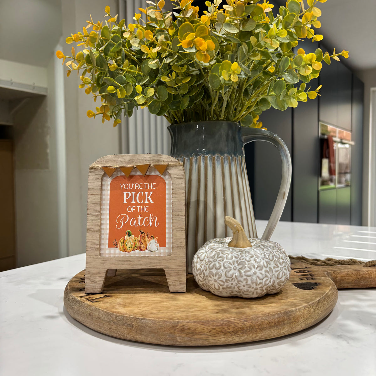 Harvest Home wood mini A frame