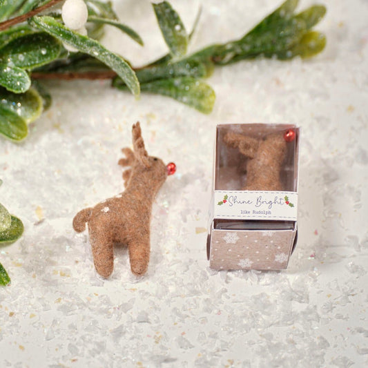 Shine bright like Rudolph keepsake