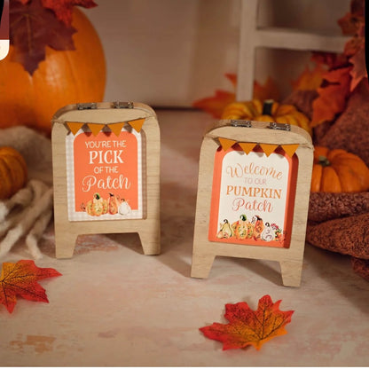 Harvest Home wood mini A frame