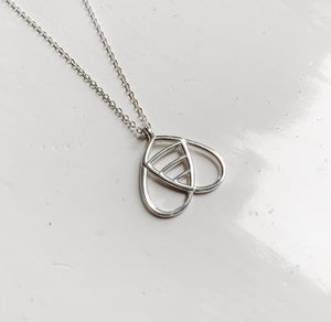 Bee Inspired Pendant Necklace - 3 finishes available