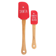 Load image into Gallery viewer, Santas Little Helper Spatula Set