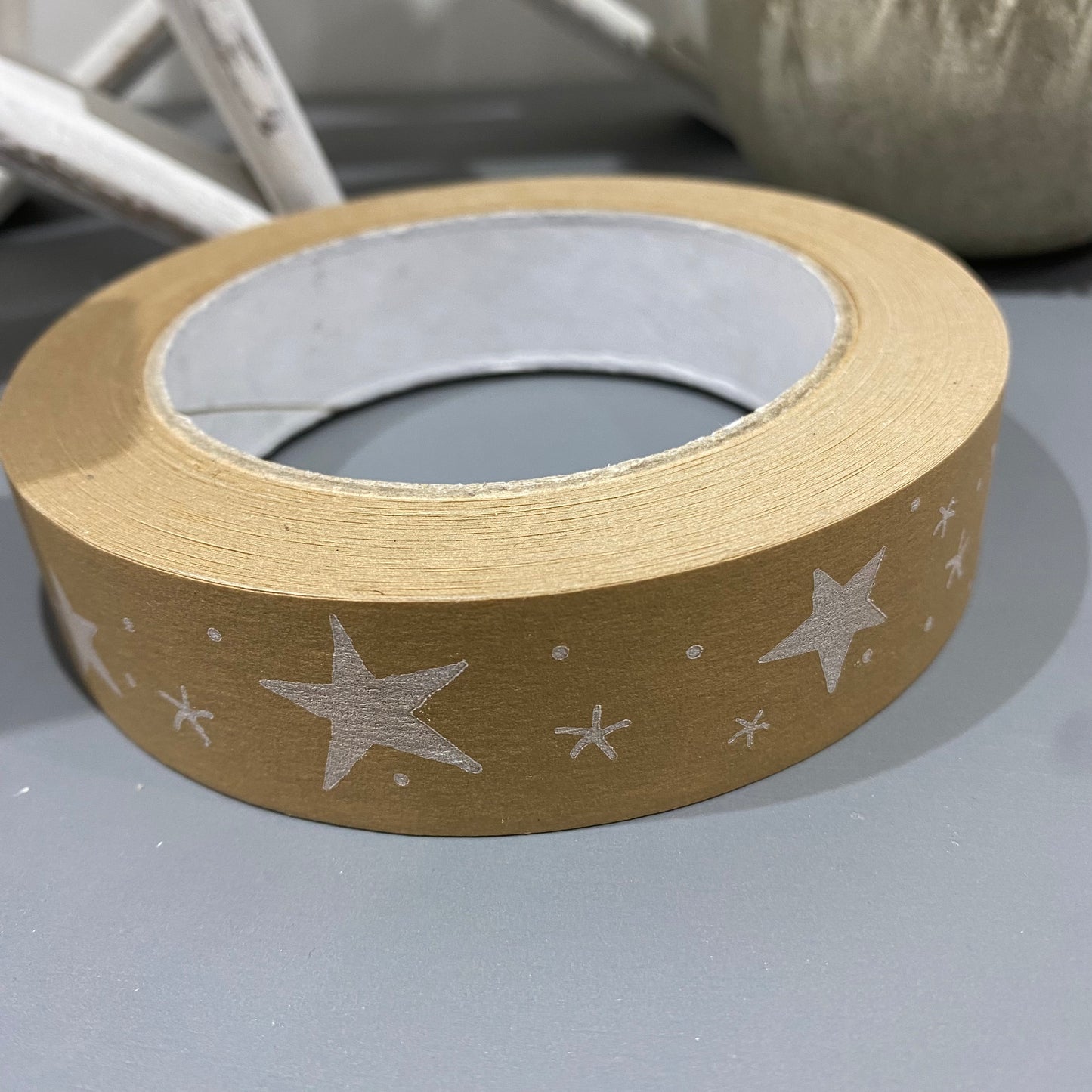 Brown paper tape 50m - 2 styles