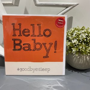 Hello Baby Hashtag Greeting Card