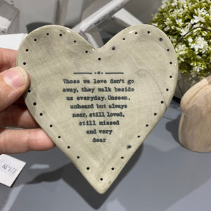 Those we love don't go rustic coaster