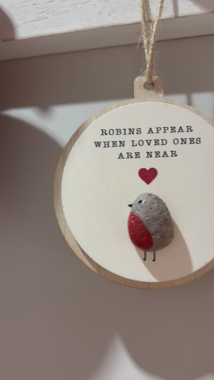 Robins Appear when loved ones are near sign