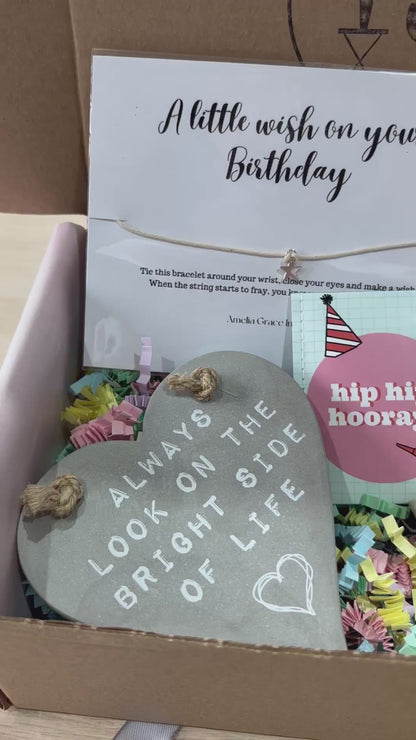 Birthday wish gift box