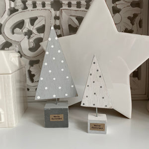 Wooden Spotted Christmas Trees