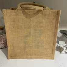 Load image into Gallery viewer, Pocket Front Jute Bag - Personalised