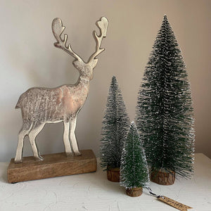 Bottle Brush Trees - set of three