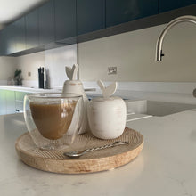 Load image into Gallery viewer, Love Heart Shaped Glass Mug